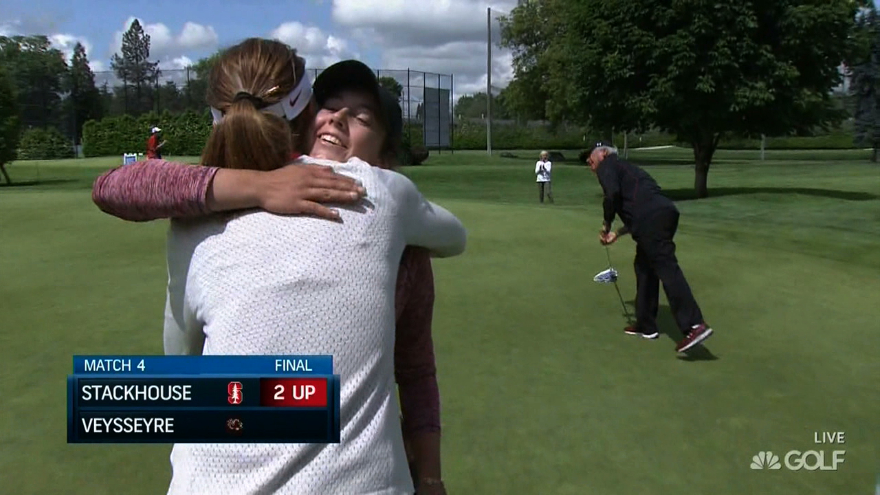 Veysseyre Stanford hug