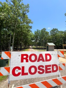 Road Closure Sign