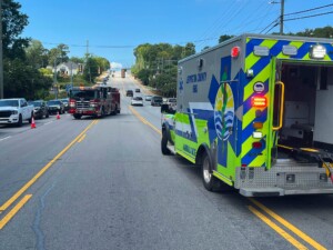 One Lane Of Lake Murray Blvd Blocked